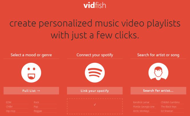 Cómo utilizar tus listas de Spotify para ver sus videoclips en YouTube