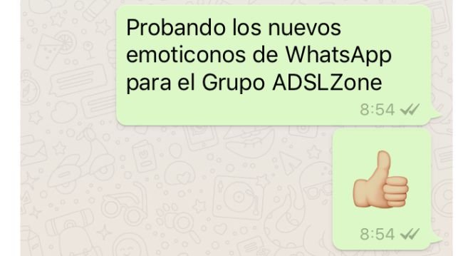 WhatsApp añade emoticonos gigantes en su última actualización