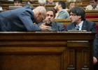El Parlamento catalán inicia la desconexión de España El Parlamento catalán inicia la desconexión de España