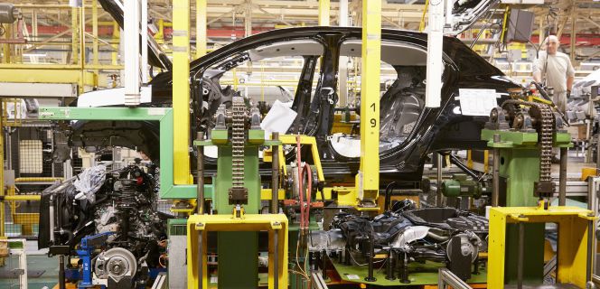 La fábrica de Renault en Palencia