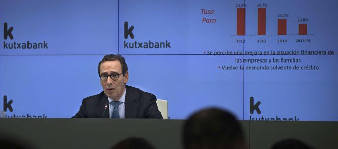 El presidente de Kutxabank, Gregorio Villalabeitia.