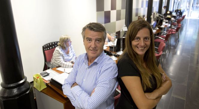 Francesc Escánez y Pilar Vivet, socios de Atlàntida Viatges.