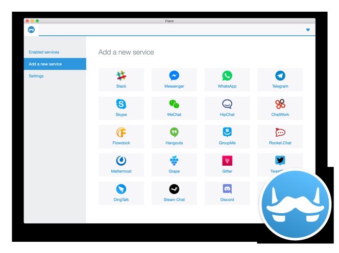 WhatsApp, Hangouts, Skype, Telegram, Slack, etc. toda la mensajería en una sola ventana del PC