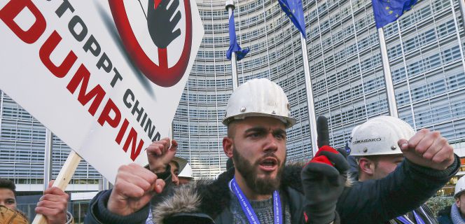 La UE impone aranceles ‘antidumping’ al acero chino y ruso hasta 2021