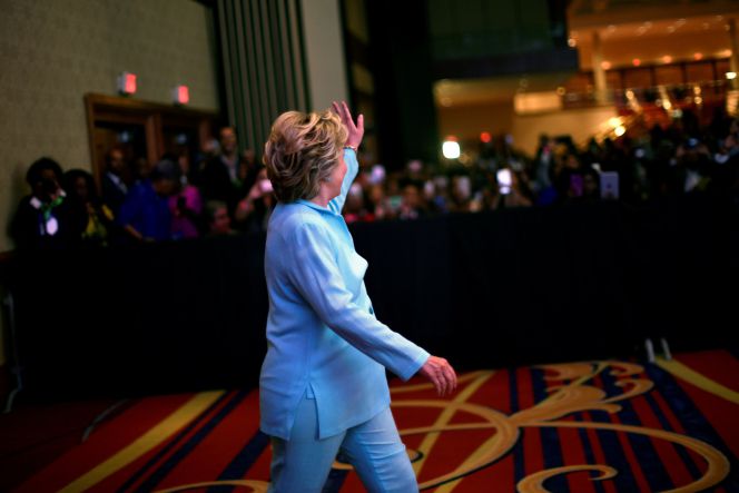 La candidata demócrata a la presidencia de Estados Unidos, Hillary Clinton.