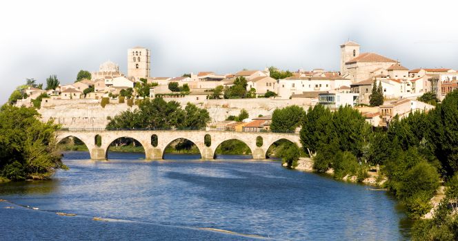 Panorámica de la ciudad de Zamora.