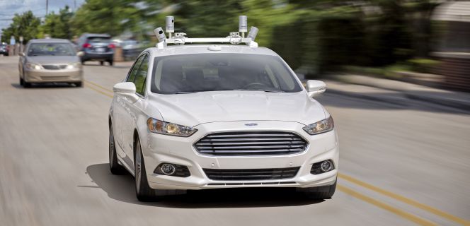 Vehículo autónomo de Ford