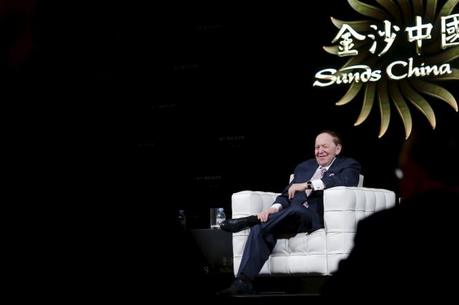 Sheldon Adelson, presidente de Las Vegas Sands.