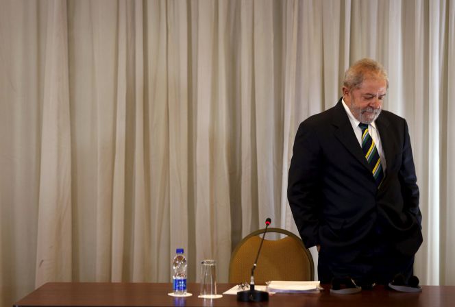 El expresidente brasileño Luiz Inacio Lula da Silva.