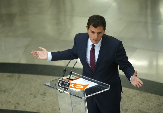 El líder de Ciudadanos, Albert Rivera.