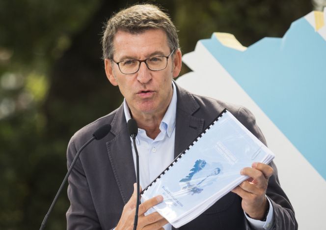 El presidente de la Xunta, Alberto Núñez Feijóo.