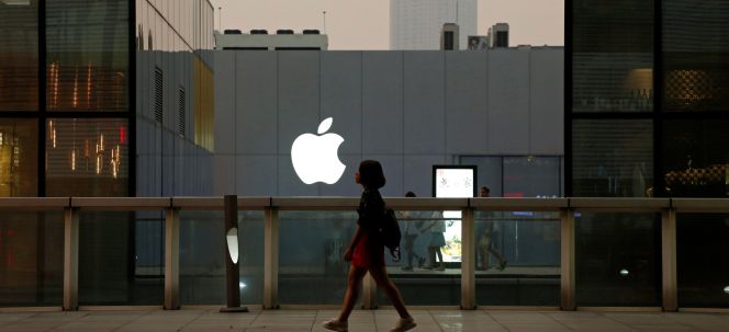 Tienda de Apple en Pekín (China).