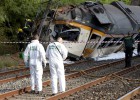 El tren descarrilado pasó ayer una revisión en Oporto El tren descarrilado pasó ayer una revisión en Oporto