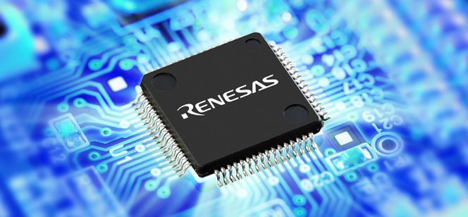 Chip de la compañía tecnológica japonesa Renesas Electronics.