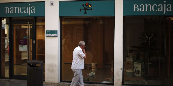 Imagen de una oficina de Bancaja.