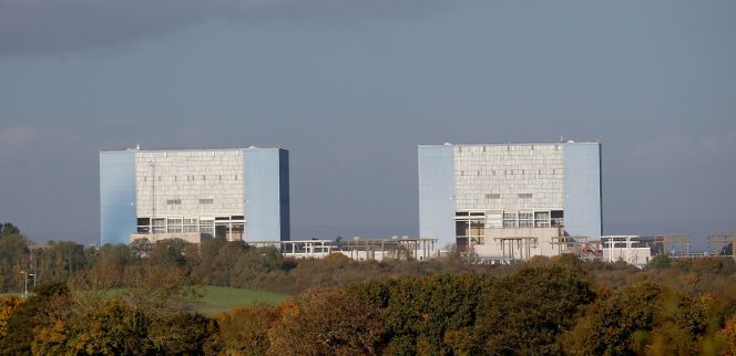 Las viejas centrales de Hinkley Point que serán sustituidas.