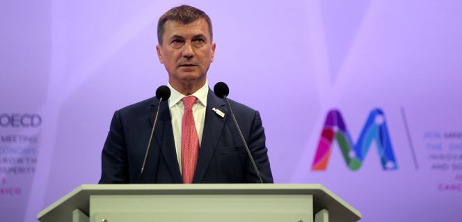 El vicepresidente para el mercado único digital de la Comisión Europea, Andrus Ansip.