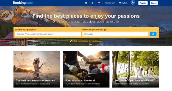 Booking y Expedia, los reyes de las reservas hoteleras