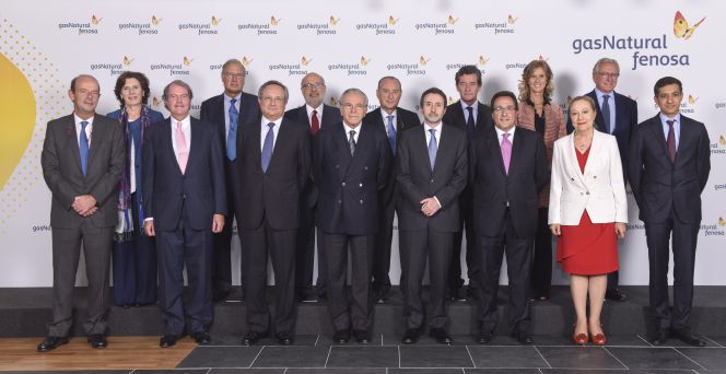 Nuevo consejo de administración de Gas Natural Fenosa.