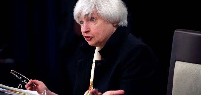 Janet Yellen, presidenta de la FED.