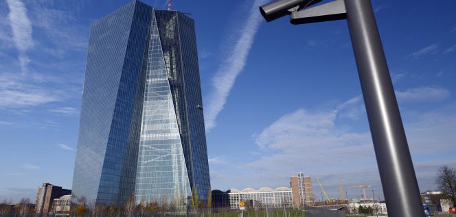 Sede del Banco Central Europeo (BCE), en Fráncfort.