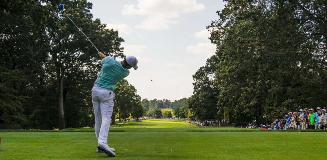 El golfista norirlandés Rory Mcllroy, en la última jornada de la FedEx Cup, este fin de semana.