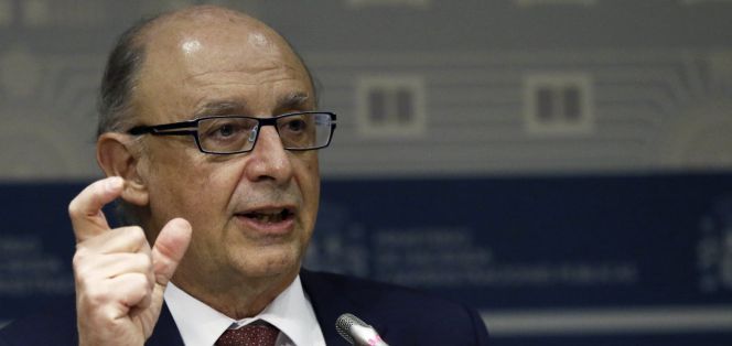 El ministro de Hacienda en funciones, Cristóbal Montoro.
