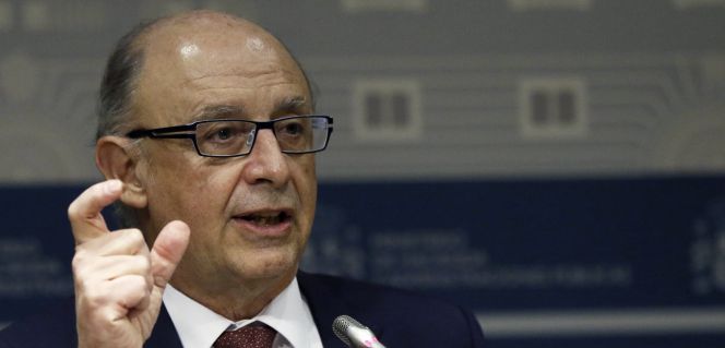 El ministro de Hacienda en funciones, Cristóbal Montoro.