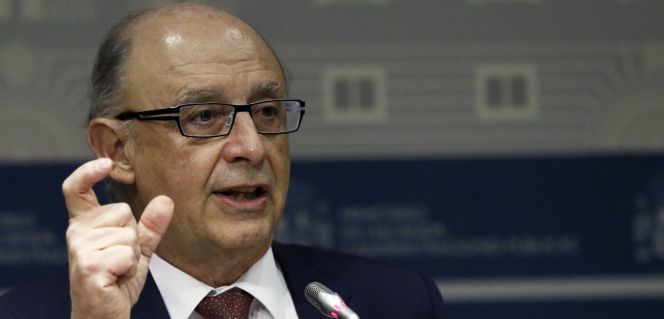El ministro de Hacienda en funciones, Cristóbal Montoro.