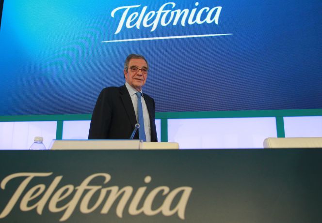 César Alierta, presidente de Telefónica.