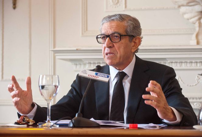 Braulio Medel, expresidente de Unicaja Banco, y presidente actual de Fundación Bancaria Unicaja, dueña del 86,7% de la entidad financiera.