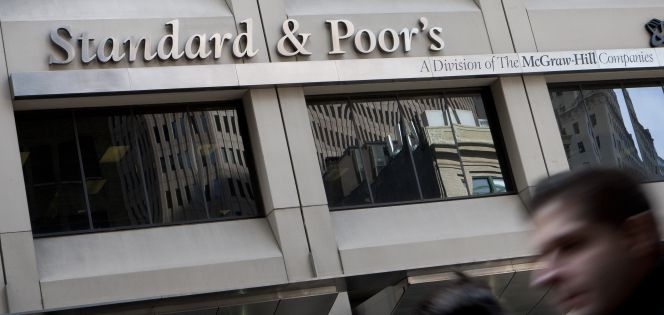 Foto de la sede de Standard & Poor's en Nueva York.
