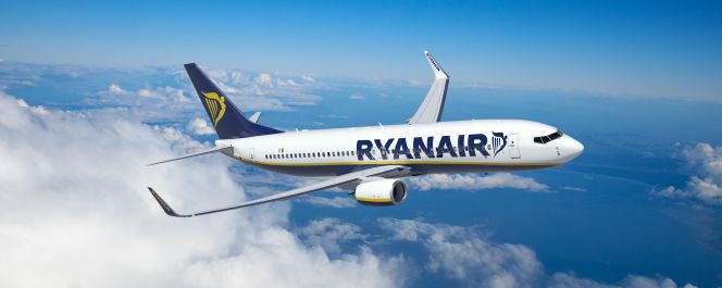 Avión de Ryanair.
