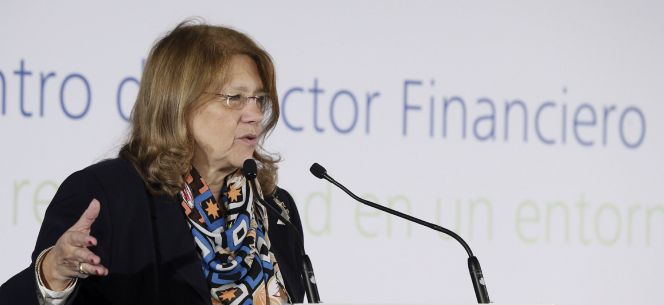 La presidenta de la Comisión Nacional del Mercado de Valores (CNMV), Elvira Rodríguez. EFEArchivo
