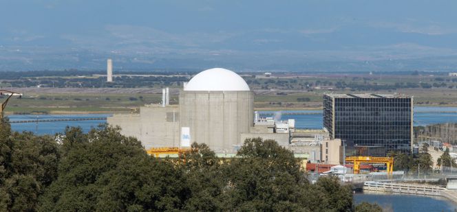 Central nuclear de Almaraz (Cáceres).