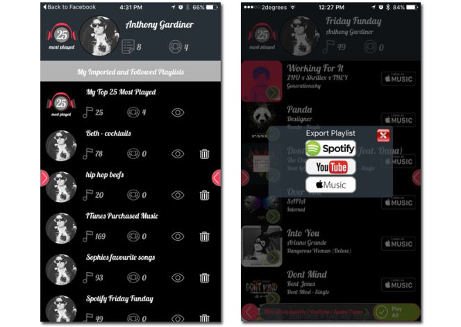La forma más sencilla de pasar listas de Spotify a Apple Music, YouTube y viceversa