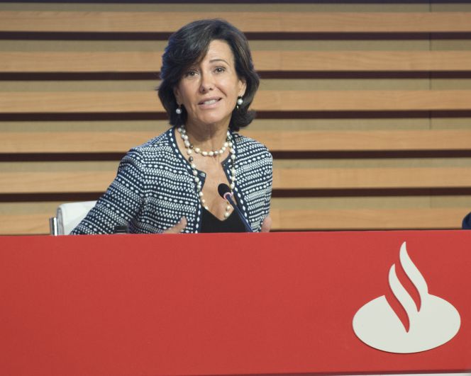 Ana Patricia Botín, presidenta de Santander.