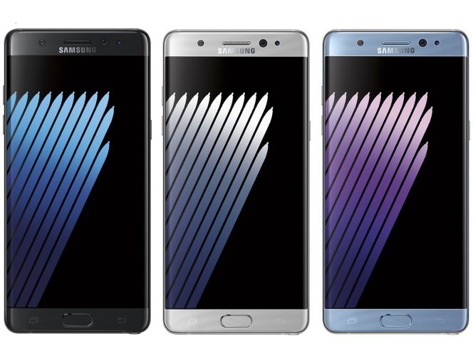 Frontal del Samsung Galaxy Note 7