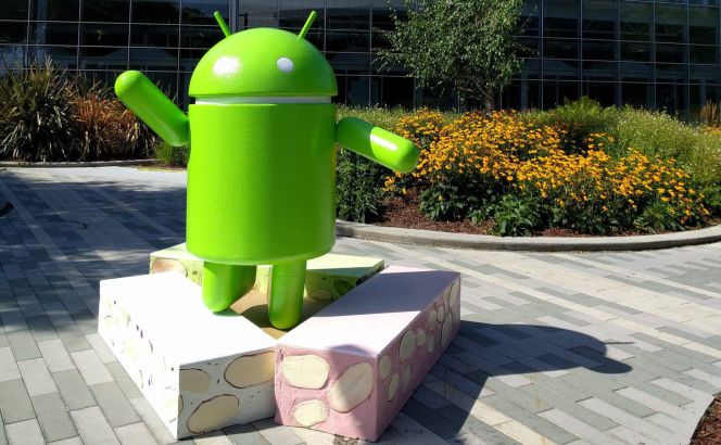 Estatua de Android Nougat