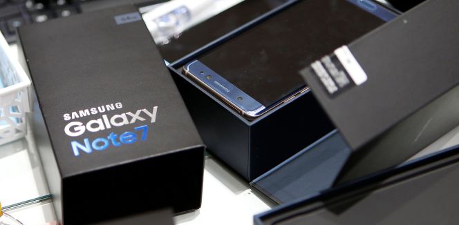 Samsung empieza la recogida de los Galaxy Note 7, tanto de los originales como de los de sustitución.