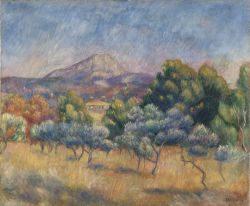 La montaña Saint-Victoire (1888-89)