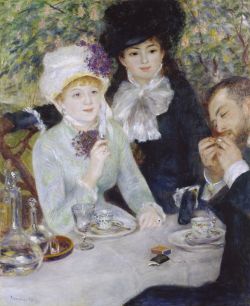 La obra 'Después del almuerzo' (1879).