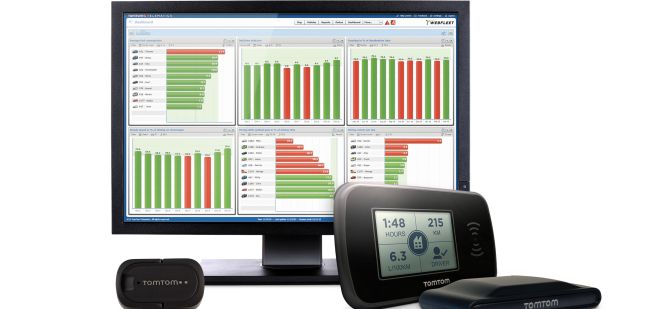 Webfleet, la herramienta de TomTom Telematics.