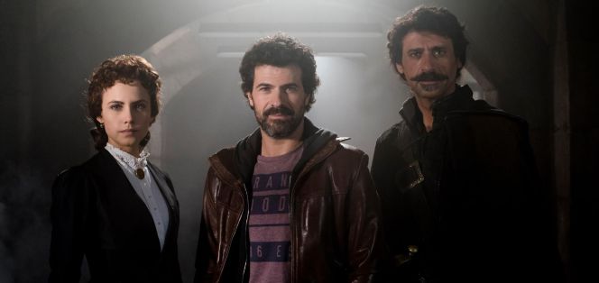 Los protagonistas de la serie de TVE 'El Ministerio del Tiempo'.