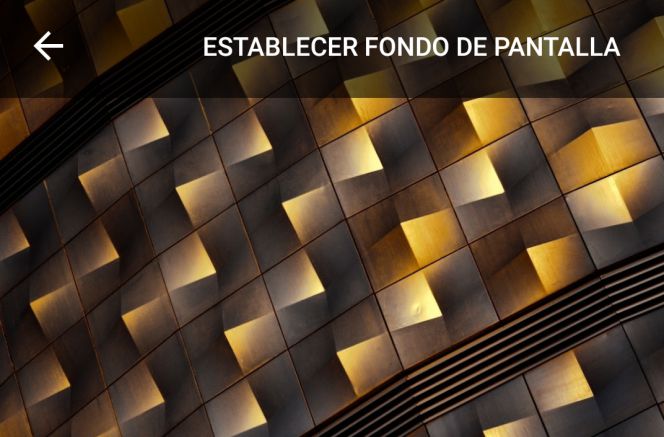 Uso de la aplicación Fondos de pantalla de Google