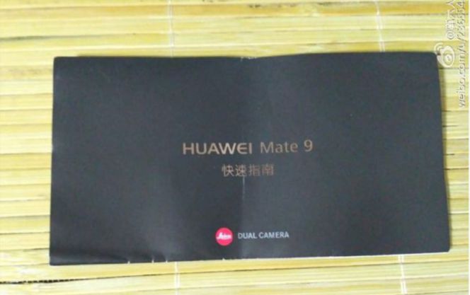 Manual del Huawei Mate 9