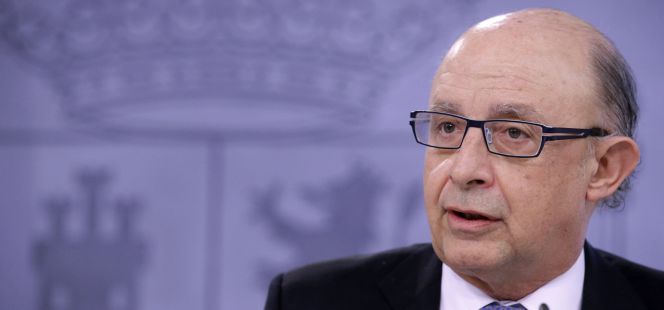 El ministro de Hacienda en funciones, Cristóbal Montoro.
