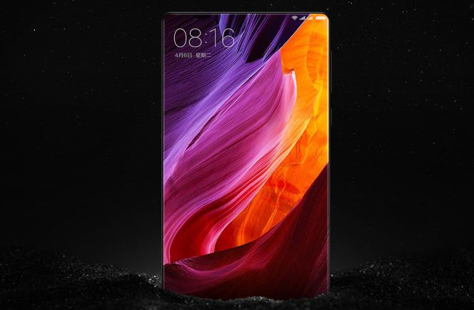 Imagen frontal del Xiaomi Mix