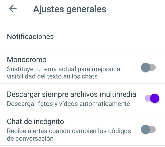 Nuevos Ajustes en Google Allo