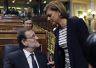 Cospedal, premio al trabajo en la sombra y la fidelidad Cospedal, premio al trabajo en la sombra y la fidelidad